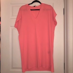 Felicity and coco bright coral mini dress